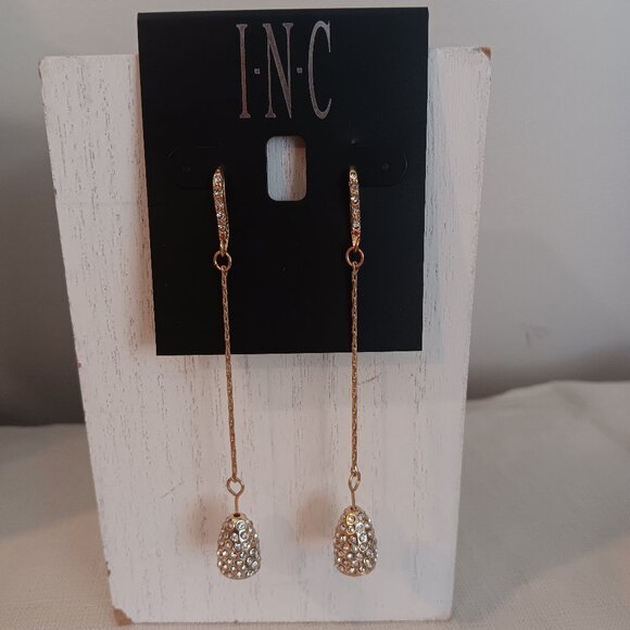 INC Gold Dangles - Picture 1 of 1